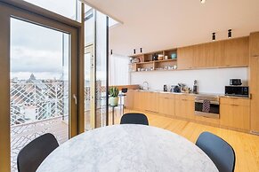 Top Floor New Duplex Stunning View In Trendy St Gilles