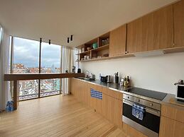 Top Floor New Duplex Stunning View In Trendy St Gilles