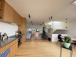 Top Floor New Duplex Stunning View In Trendy St Gilles