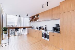 Top Floor New Duplex Stunning View In Trendy St Gilles