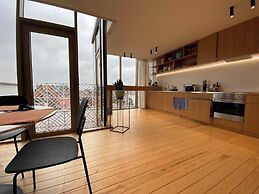 Top Floor New Duplex Stunning View In Trendy St Gilles