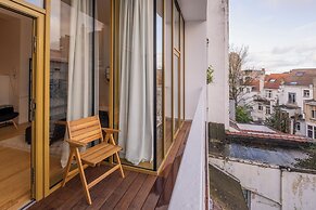 Self Check in Brussels Apartment for 2 in Heart of Trendy Saint-gilles