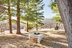 4 Mi to Main Street: Riverfront Minnesota Cabin