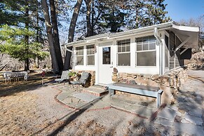 4 Mi to Main Street: Riverfront Minnesota Cabin