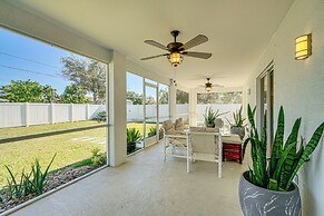 4 Mi to Beach: Home w/ Patio in Cape Coral!