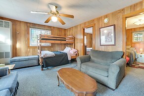 Deck, Grill & Views: Lakefront Cottage in Harrison