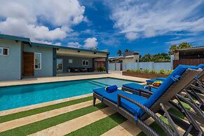 Blue Villa Huge Backyard Privatepool Firepit