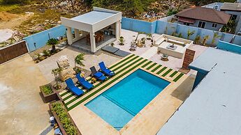 Blue Villa Huge Backyard Privatepool Firepit