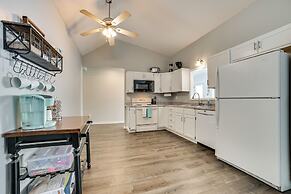 Dock & Views: Lake Mitchell Home in Cadillac!