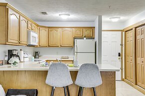 3 Mi to Wvu: Condo w/ Deck in Morgantown