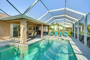 Canal-front Retreat w/ Boat Dock in Cape Coral!