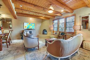 Walk to Santa Fe Plaza: Condo w/ Kiva Fireplace!