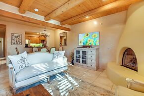 Walk to Santa Fe Plaza: Condo w/ Kiva Fireplace!