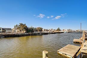 Canal-front Home w/ Dock in Little Egg Harbor!