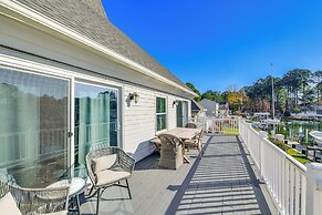 Private Dock, Hot Tub: Waterfront Ocean Pines Home