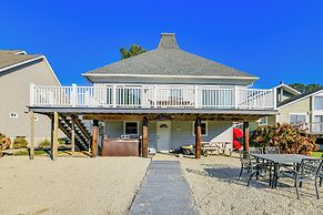 Private Dock, Hot Tub: Waterfront Ocean Pines Home