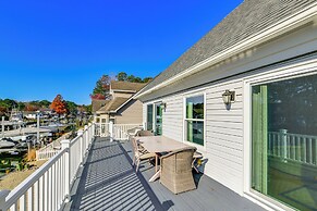 Private Dock, Hot Tub: Waterfront Ocean Pines Home