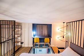 Colorful Design Loft Near Villa Pamphili 