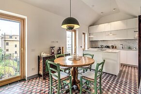 Trastevere Outstanding 4 Br Terraced Apartment