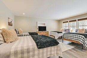 22 Mi to Boyne Mountain: Home w/ Fire Pit!