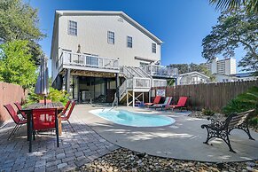 2 Blocks to Ocean: Garden City Beach Home w/ Pool!