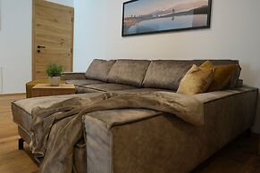 Spacious Apartment With Balcony