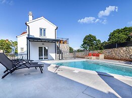 Luxury Krk Villa With Private Pool and Gardens