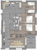 Nice Lodge With Balcony