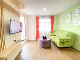 Urban Designed 3Br At Grand Asia Afrika Apartment