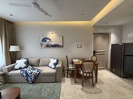 Stylish 1BR With Pool 5 Mins to Candolim Beach