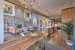 Modern Mtn Oasis w/ Patio, Hot Tub & Grill!