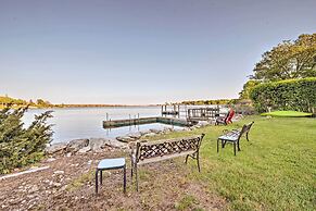Mystic-noank Waterfront Rental w/ Shared Dock!
