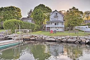 Mystic-noank Waterfront Rental w/ Shared Dock!
