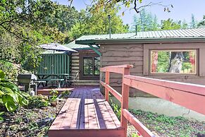 Rustic-yet-cozy Cabin w/ Patio, 12 Mi to Asheville