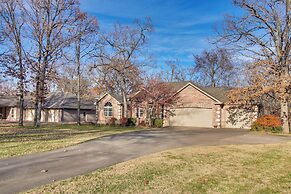 Lakefront Home w/ Furnished Deck in Grove!