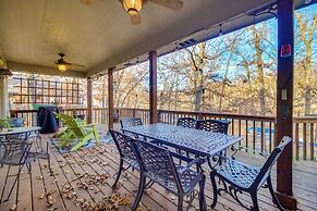 Lakefront Home w/ Furnished Deck in Grove!