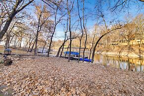 Lakefront Home w/ Furnished Deck in Grove!