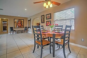 Tropical Cape Coral Home w/ Private Dock on Canal!