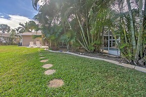 Tropical Cape Coral Home w/ Private Dock on Canal!