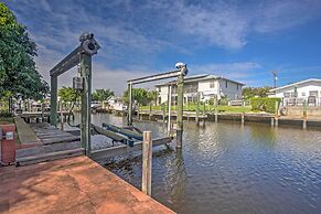 Tropical Cape Coral Home w/ Private Dock on Canal!