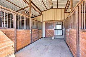 53-acre Ranch w/ Stalls: Expansive Sanger Retreat