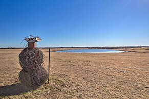 53-acre Ranch w/ Stalls: Expansive Sanger Retreat