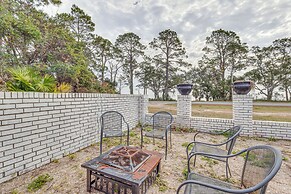 Steps to Beach: Carrabelle Family Home w/ Patio!