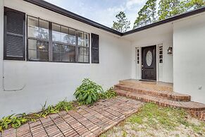 Steps to Beach: Carrabelle Family Home w/ Patio!