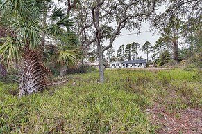 Steps to Beach: Carrabelle Family Home w/ Patio!