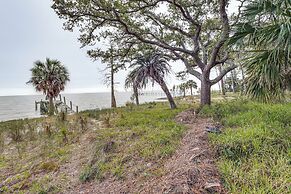 Steps to Beach: Carrabelle Family Home w/ Patio!