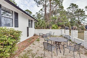 Steps to Beach: Carrabelle Family Home w/ Patio!