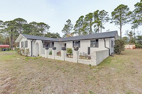 Steps to Beach: Carrabelle Family Home w/ Patio!