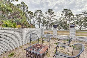 Steps to Beach: Carrabelle Family Home w/ Patio!