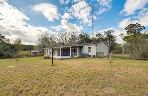 Charming Farmhouse in Morriston w/ Fenced Yard